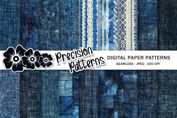 Download Mix Urban Indigo Denim Fabric Texture - Fabric texture Collection