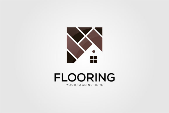 Download Minimalist Roof and Flooring Logo Design - Premium Resources